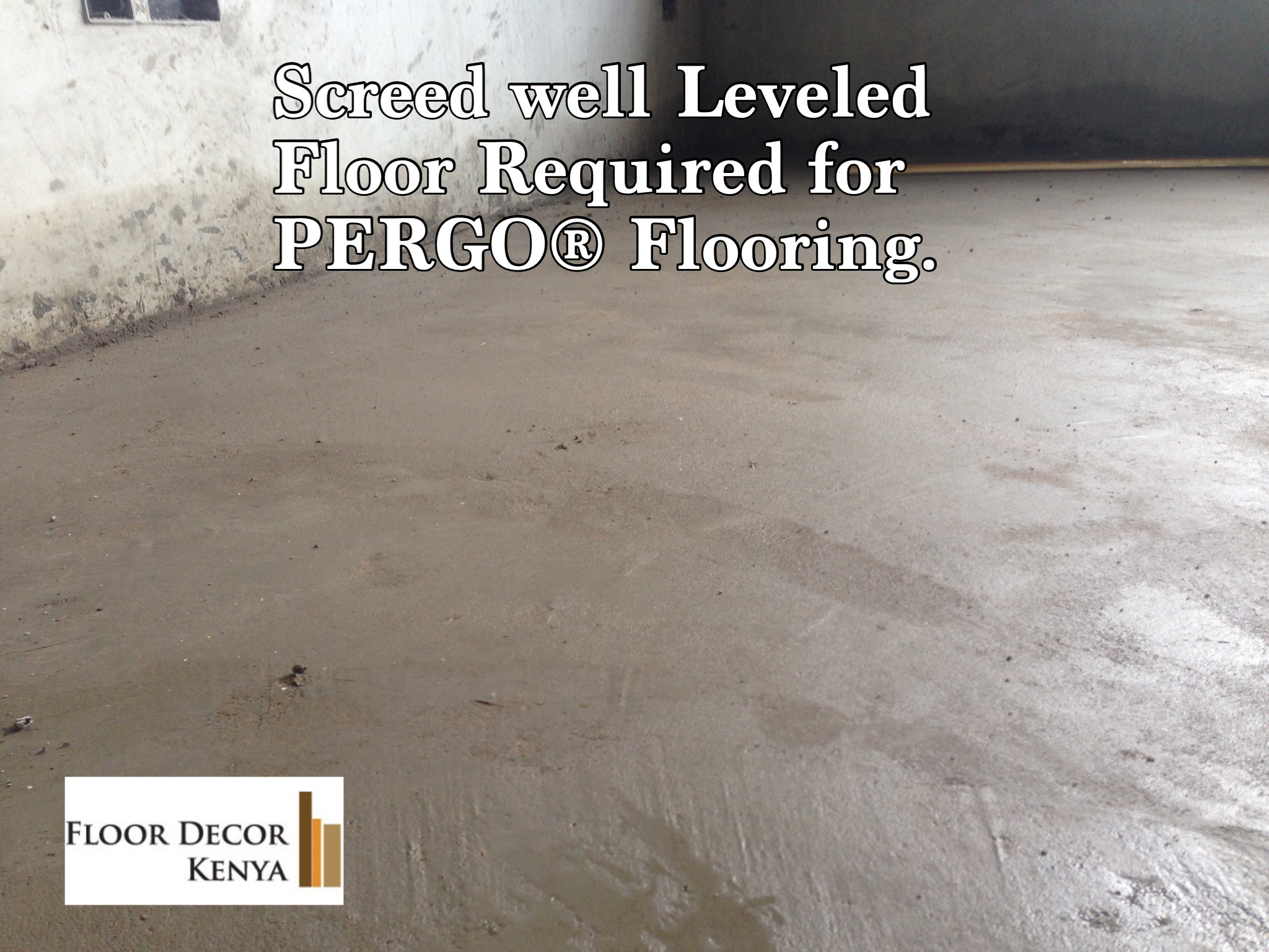 How to level your concrete Subfloor Floor Decor Kenya