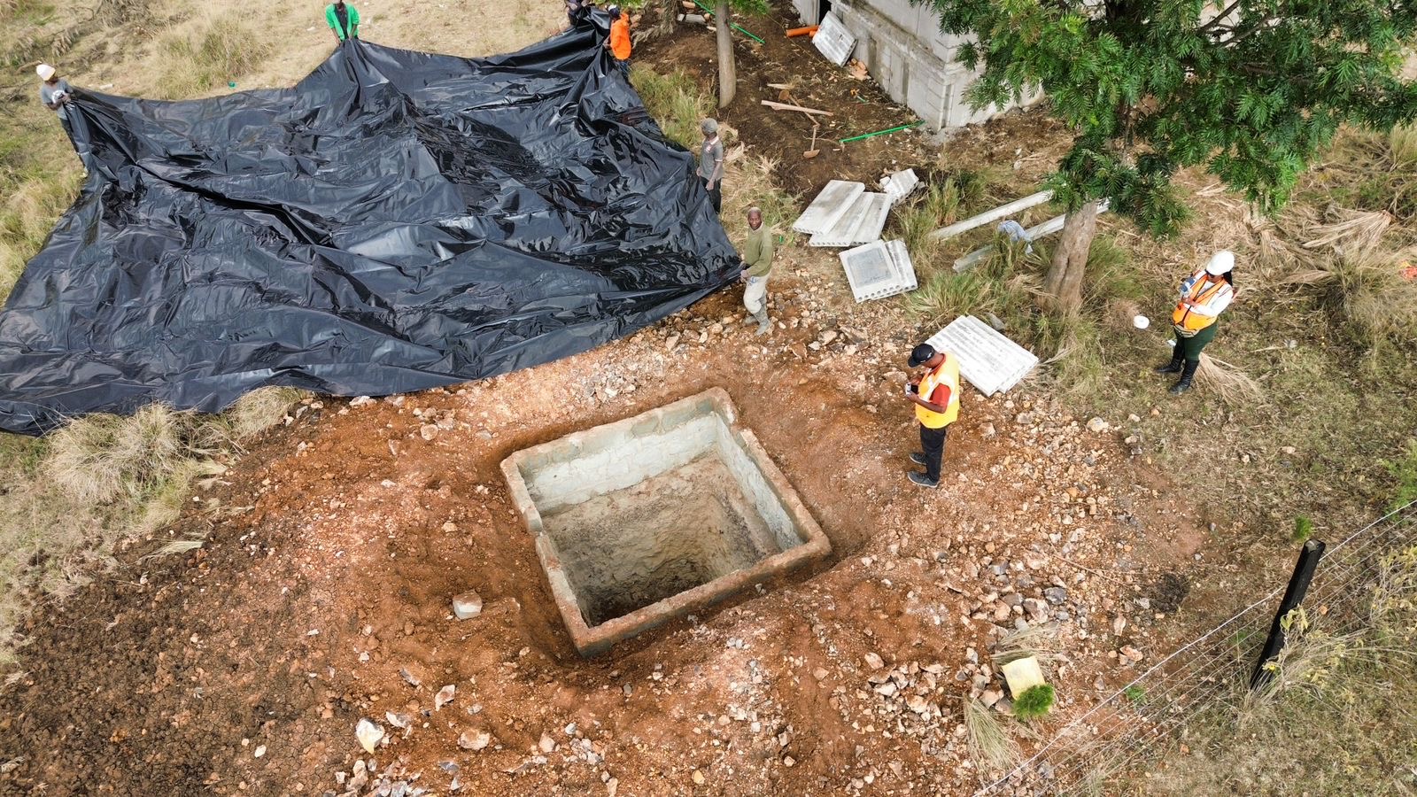 Precast Underground Membrane Tank