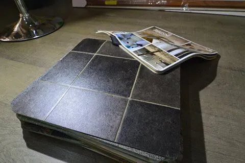 Lets Cover Cold and Slipery Ceramics Tiles with Cushion Vinyl Flooring in Nairobi, Kenya